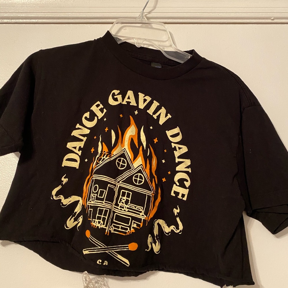 COPY - Dance gavin dance cropped shirt